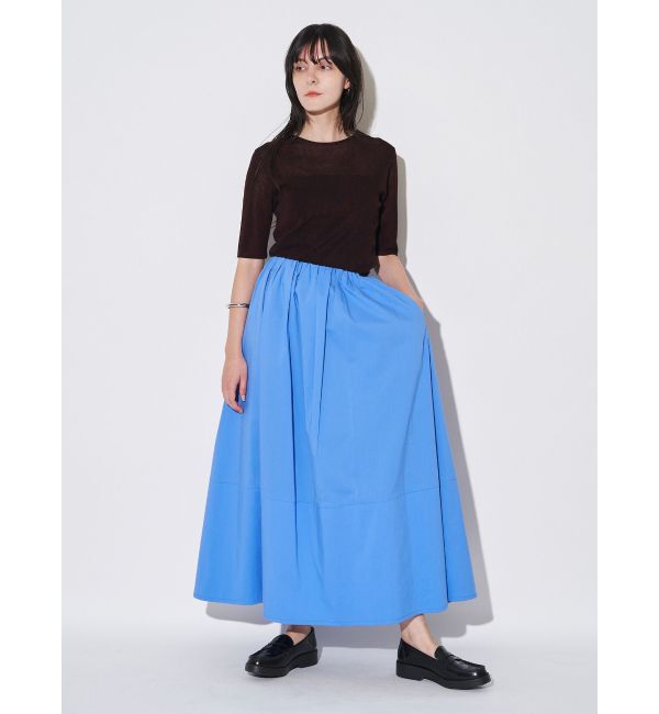 ELENDEEK「TUCK GATHER SK」|スカート|