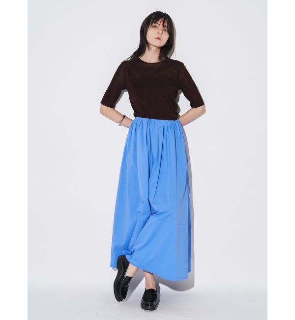 ELENDEEK「TUCK GATHER SK」|スカート|