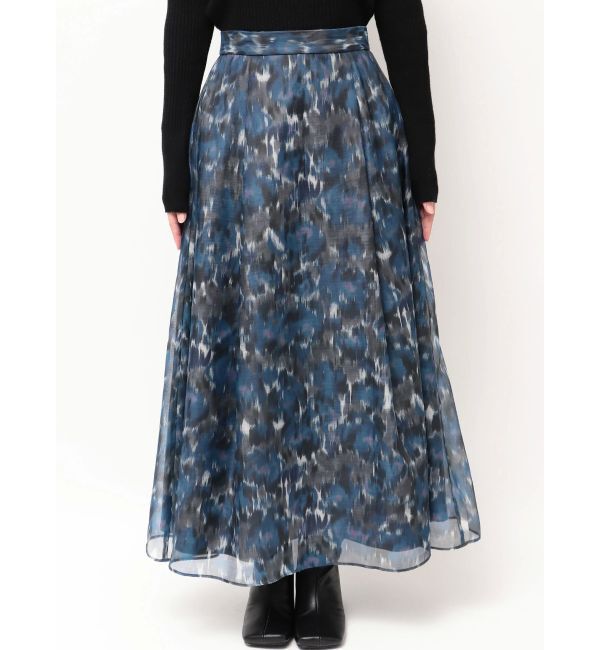 ELENDEEK「BLURRED PRINT SK」|スカート|