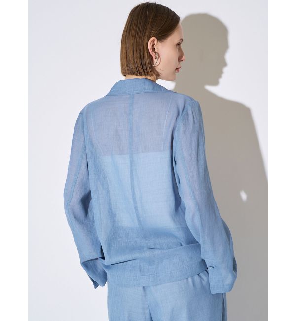 ELENDEEK「SHEER JK」|テーラードジャケット|