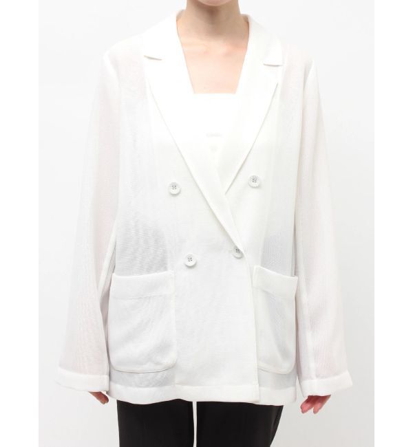 ELENDEEK「SHEER JK」|テーラードジャケット|