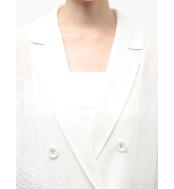 ELENDEEK「SHEER JK」|テーラードジャケット|