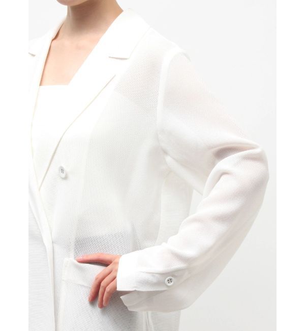 ELENDEEK「SHEER JK」|テーラードジャケット|