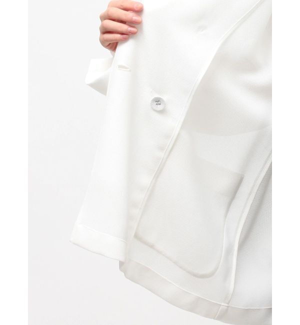 ELENDEEK「SHEER JK」|テーラードジャケット|