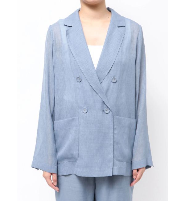 ELENDEEK「SHEER JK」|テーラードジャケット|
