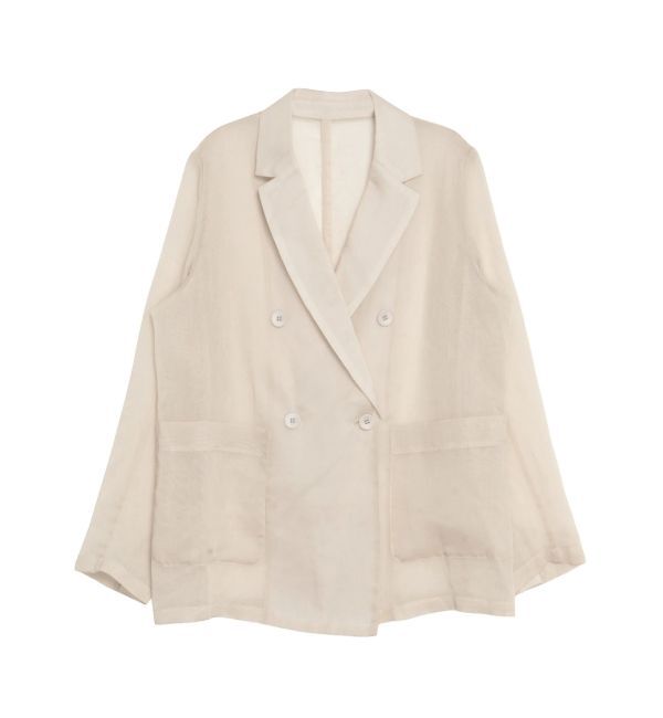 ELENDEEK「SHEER JK」|テーラードジャケット|