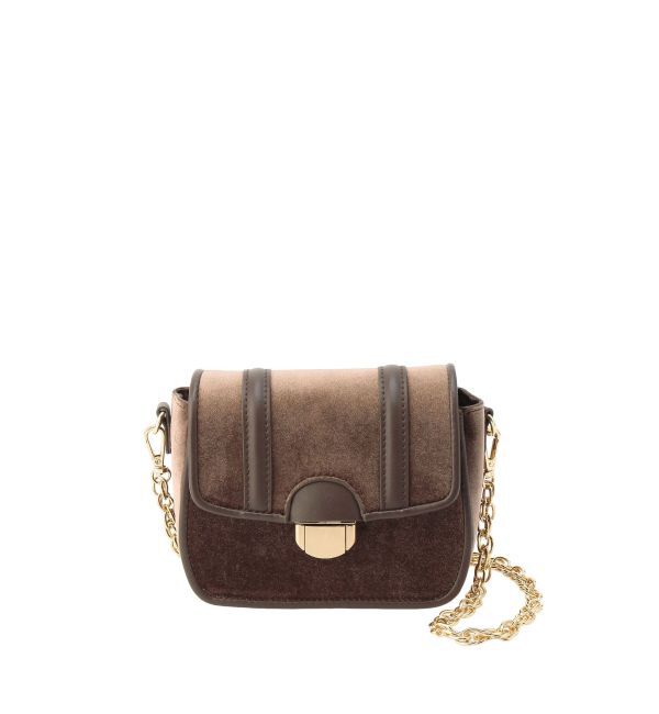 RESEXXY「ベルベットコンパクトバッグ」|ショルダー・メッセンジャー|