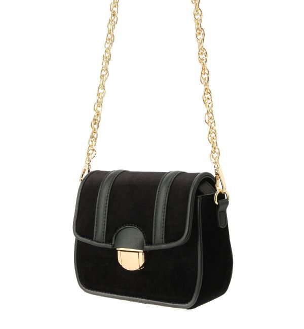 RESEXXY「ベルベットコンパクトバッグ」|ショルダー・メッセンジャー|