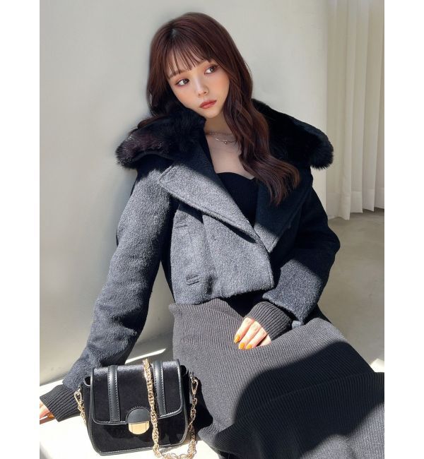 RESEXXY「ベルベットコンパクトバッグ」|ショルダー・メッセンジャー|