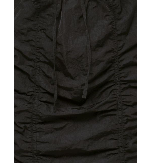 EMODA「サイドドローストリングナイロンスカート」|スカート|