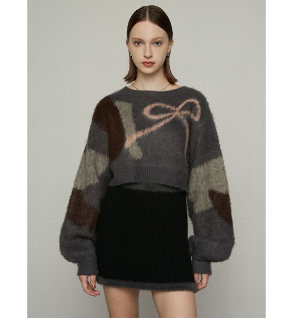 EMODA「シャギーエッジミニマルスカート」|スカート|