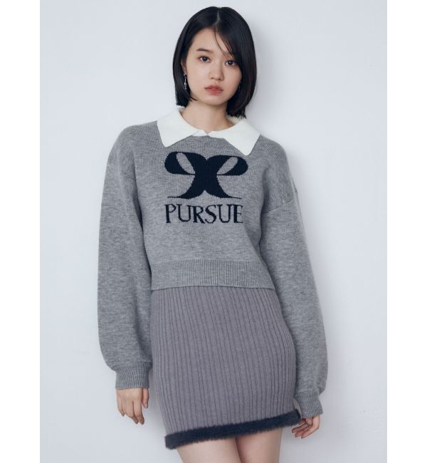 EMODA「シャギーエッジミニマルスカート」|スカート|