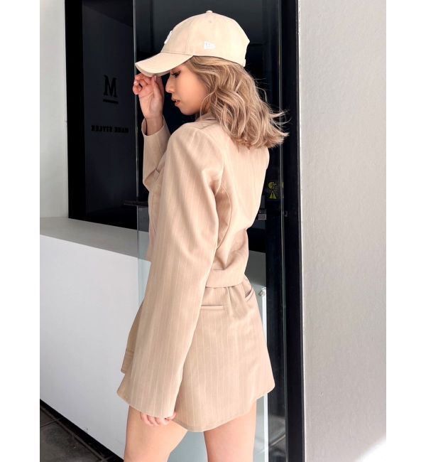 GYDA「ウエストデザインスカートライクショートパンツ【SETUP着用可】」|スカート|