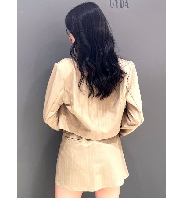 GYDA「ウエストデザインスカートライクショートパンツ【SETUP着用可】」|スカート|