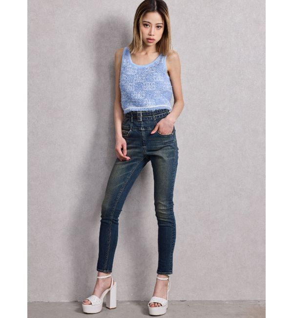 GYDA「ラインストーンサンダル」|サンダル|