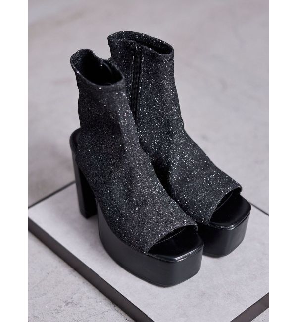 GYDA「GD GLITTERブーツサンダル」|サンダル|