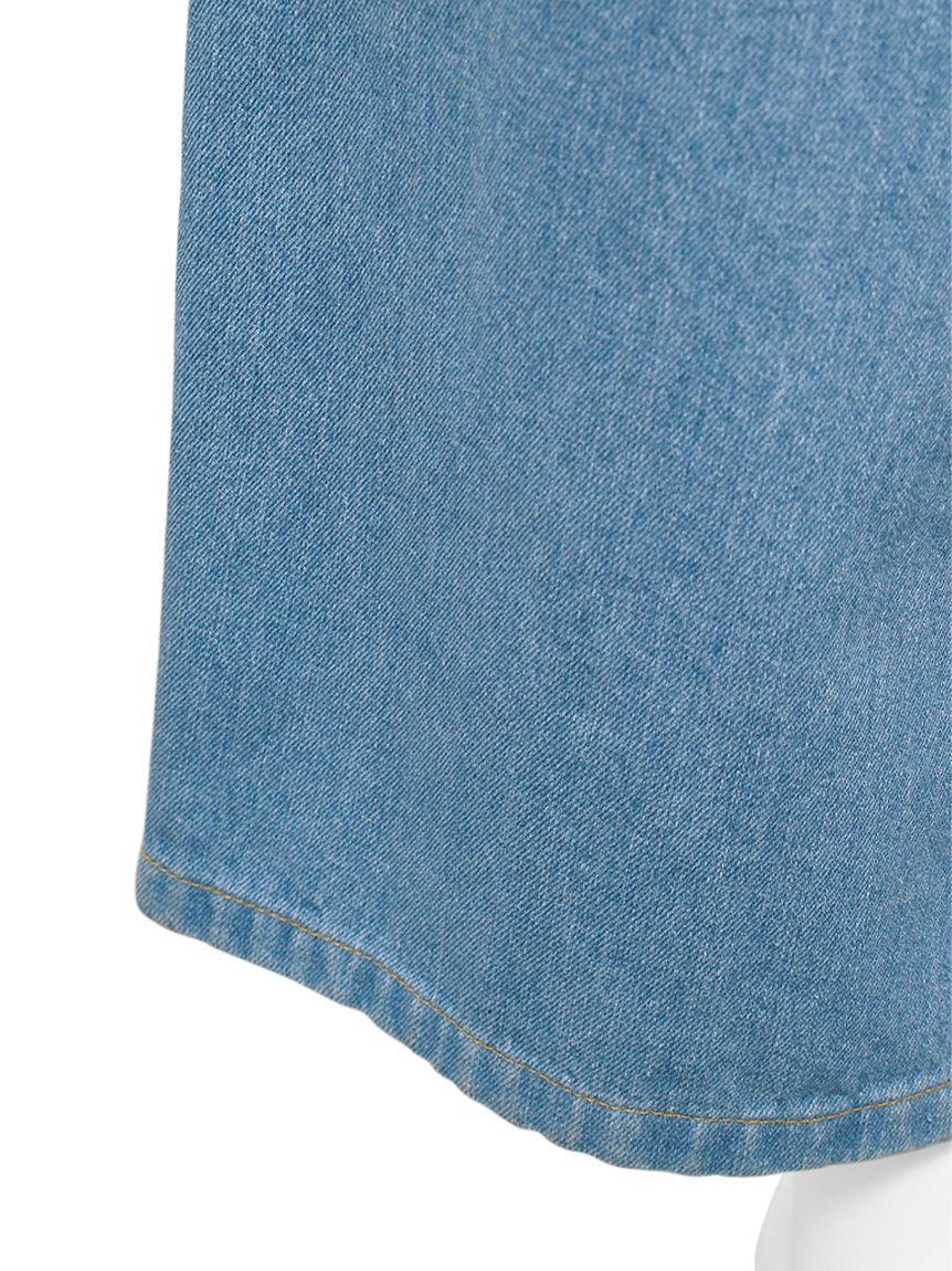 emmi atelier「ウエストギャザーワイドパンツ」|チノ|