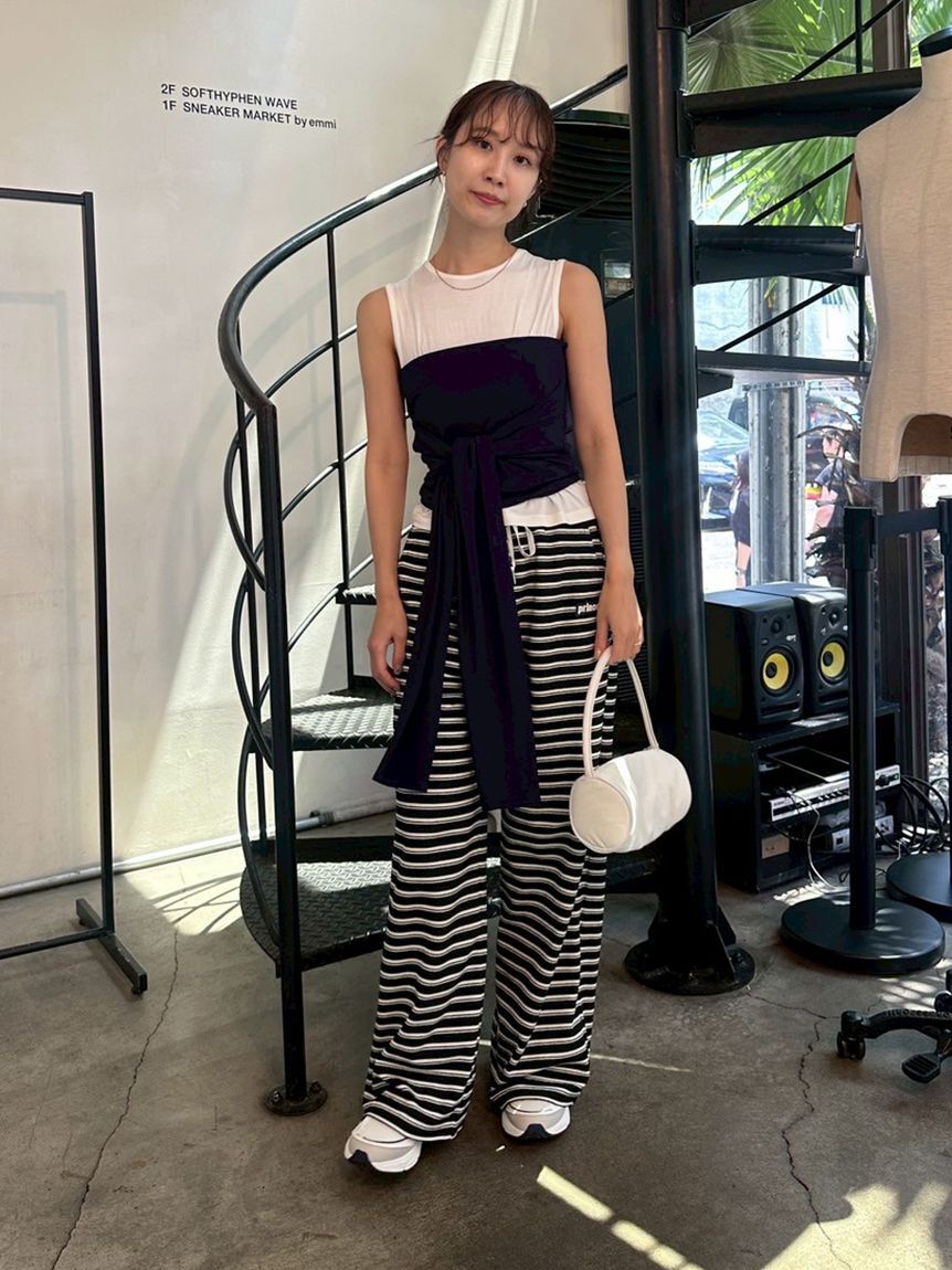 emmi atelier「【prince|emmi】パイルイージーパンツ」|チノ|