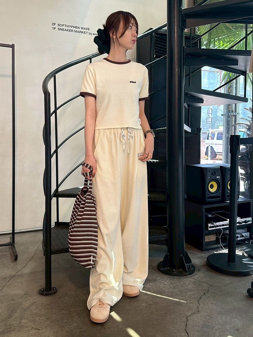 emmi atelier「【prince|emmi】パイルイージーパンツ」|チノ|