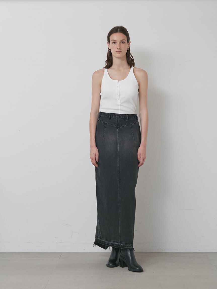 styling/「ヘムフレア2WAYデニムスカート」|スカート|