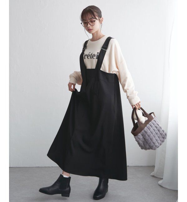 Lbc with Life「ブロックファーフラップ付きトートバッグ」|その他|