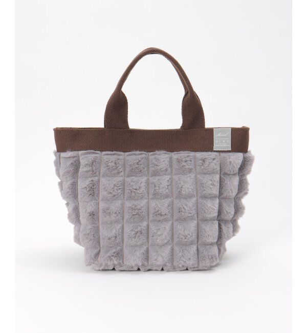 Lbc with Life「ブロックファーフラップ付きトートバッグ」|その他|