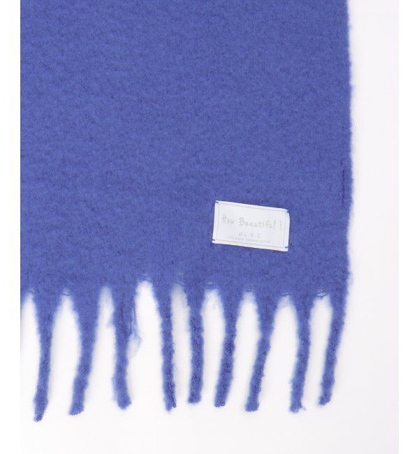 Lbc with Life「バルキーフリンジストール」|マフラー|