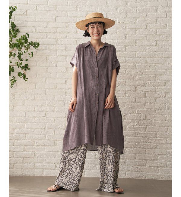 Lbc with Life「エアリーフレンチギャザーワンピース」|ワンピース|