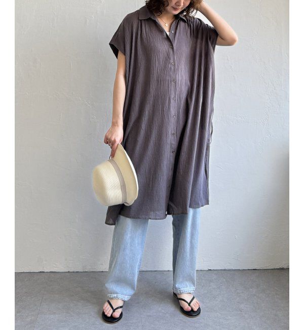 Lbc with Life「エアリーフレンチギャザーワンピース」|ワンピース|