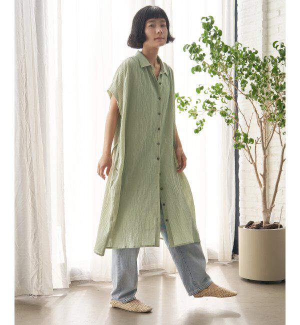 Lbc with Life「エアリーフレンチギャザーワンピース」|ワンピース|