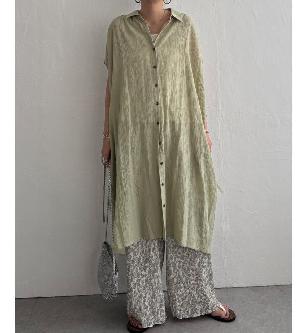 Lbc with Life「エアリーフレンチギャザーワンピース」|ワンピース|