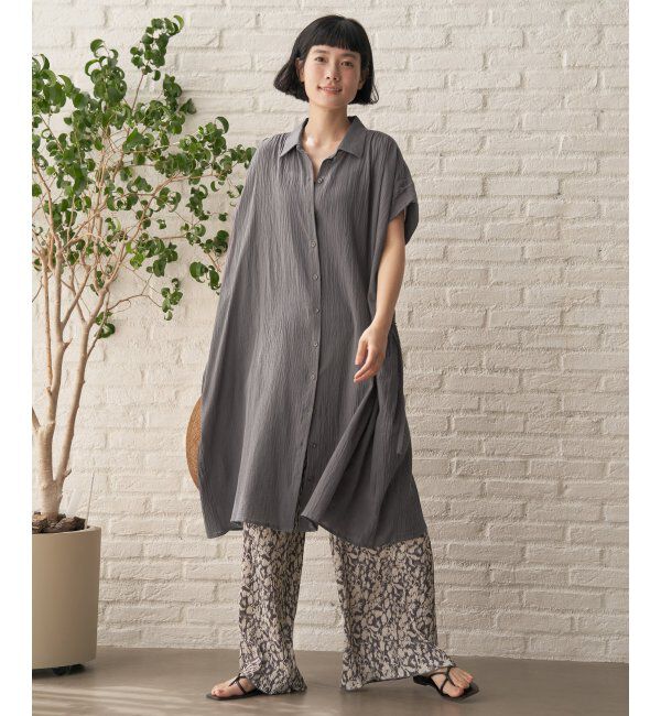 Lbc with Life「エアリーフレンチギャザーワンピース」|ワンピース|