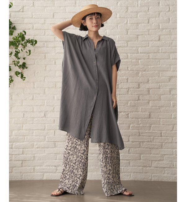 Lbc with Life「エアリーフレンチギャザーワンピース」|ワンピース|