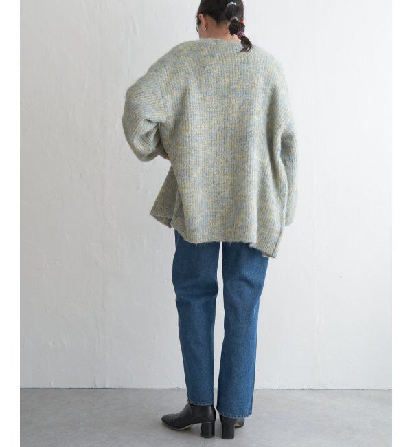 VENCE share style「ミックスVネック2WAYニットカーディガン」|カーディガン|