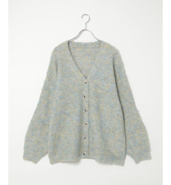 VENCE share style「ミックスVネック2WAYニットカーディガン」|カーディガン|