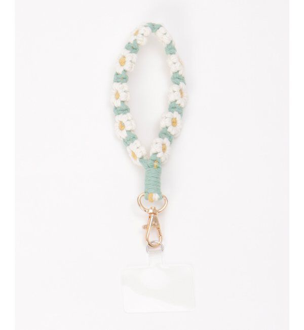 VENCE share style「ショートマクラメストラップ」|ネックレス|