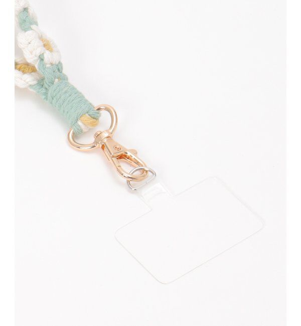 VENCE share style「ショートマクラメストラップ」|ネックレス|