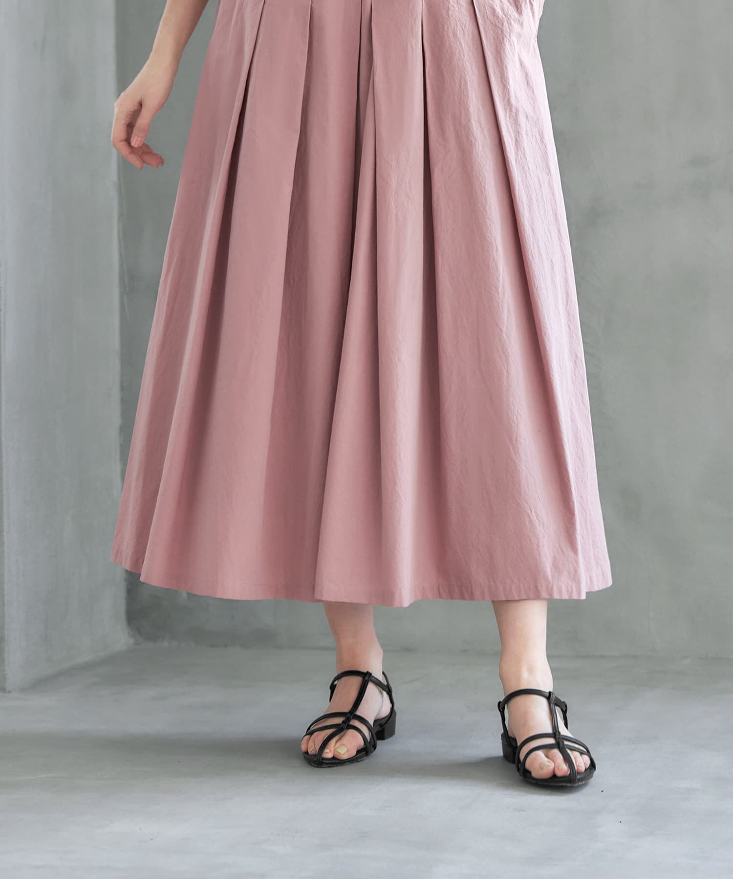 STYLE DELI「バルーンスリーブタックワンピース」|ワンピース|