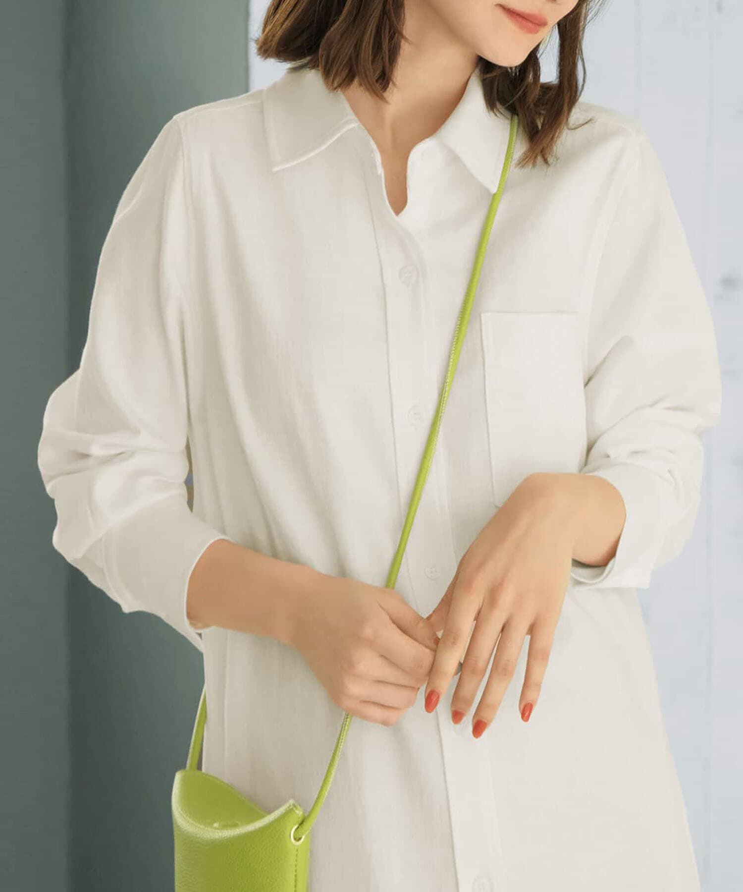 STYLE DELI「スラブコットンシャツワンピース」|ワンピース|