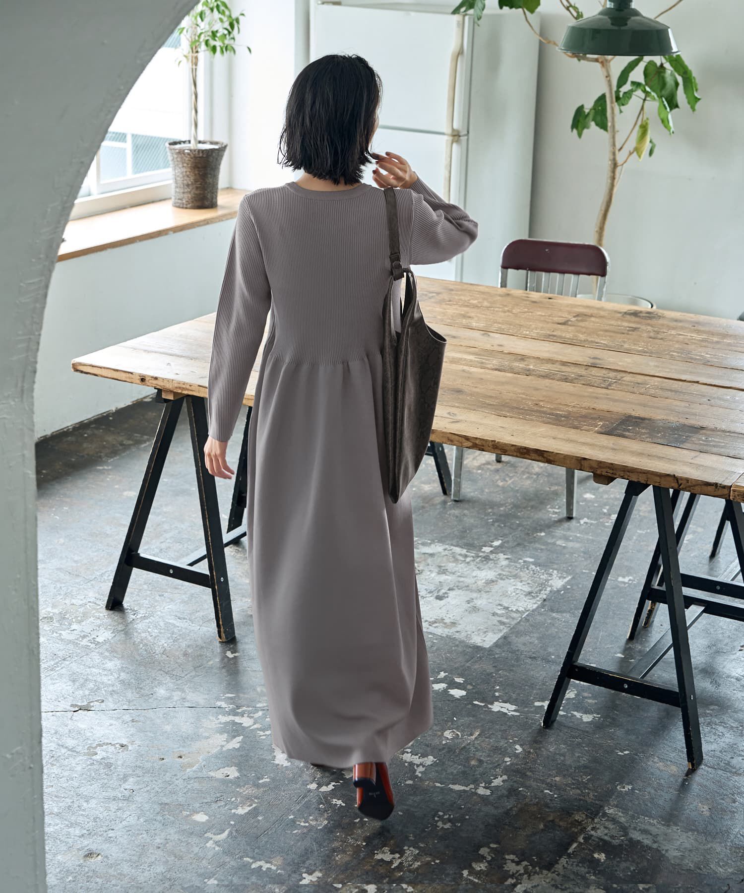 STYLE DELI「スポンディッシュ立体スカートワンピース」|ワンピース|