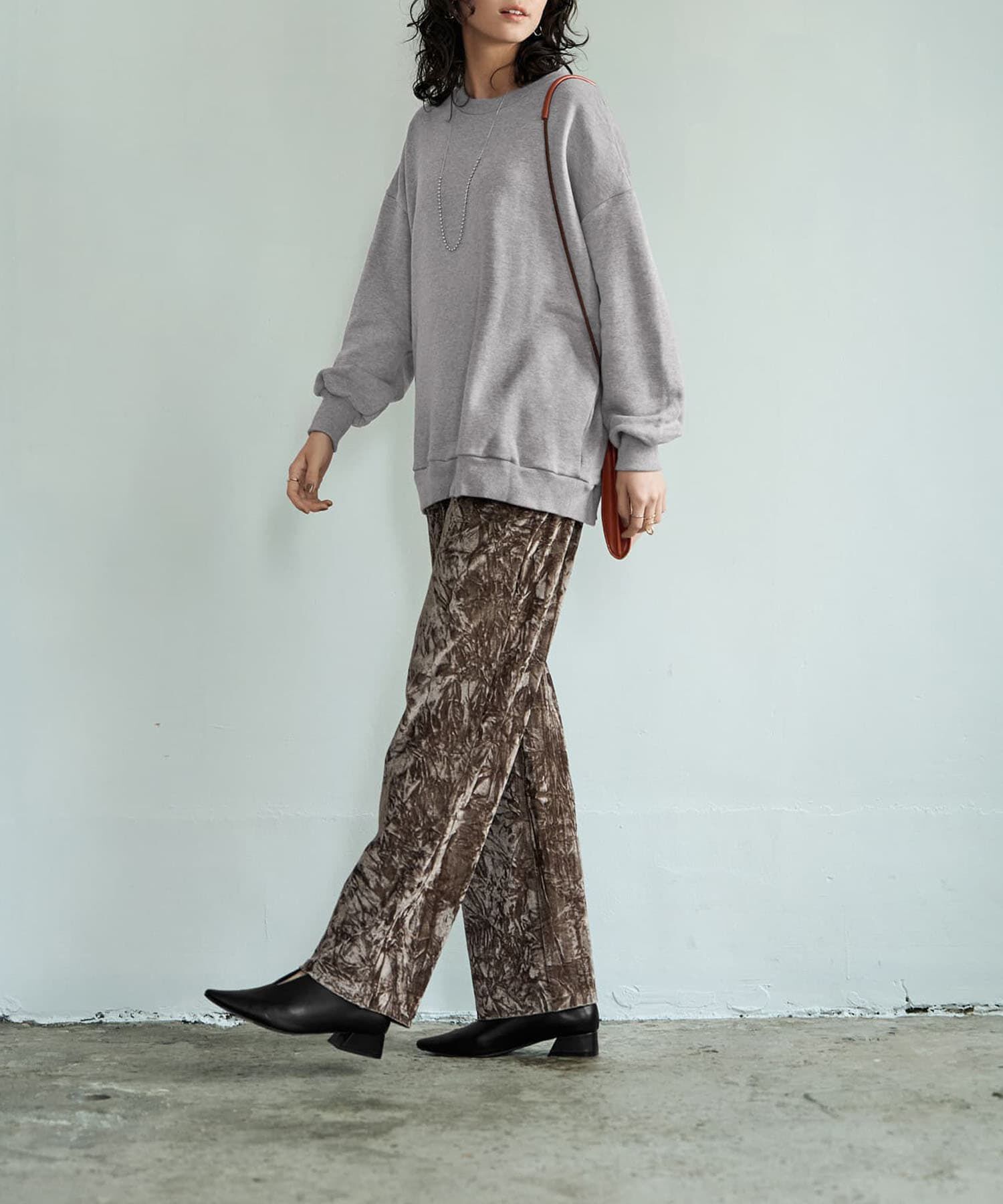 STYLE DELI「クラッシュベロアリラックスパンツ」|その他|