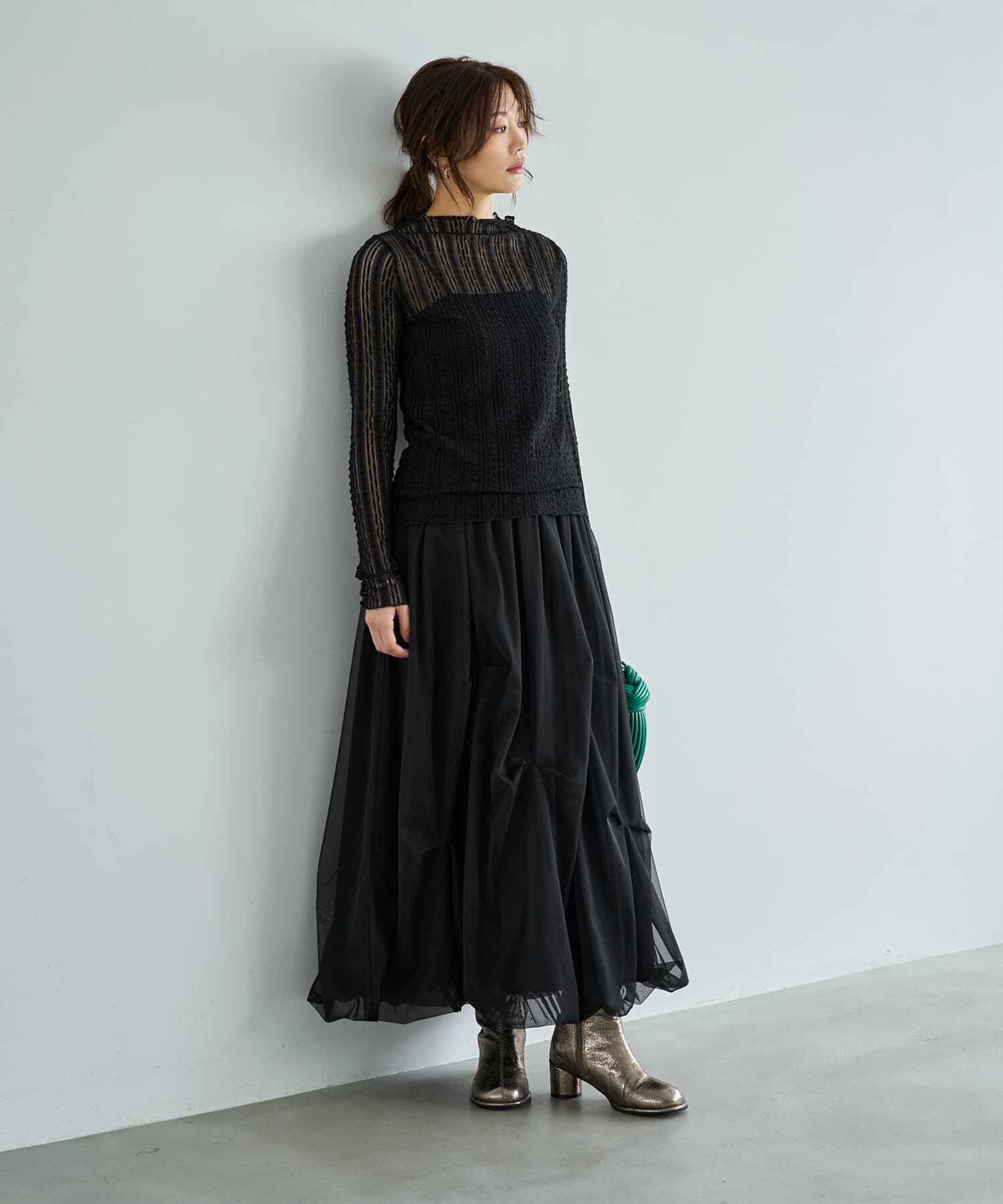 STYLE DELI「下に着るメロウレーシィートップス」|Tシャツ・カットソー|