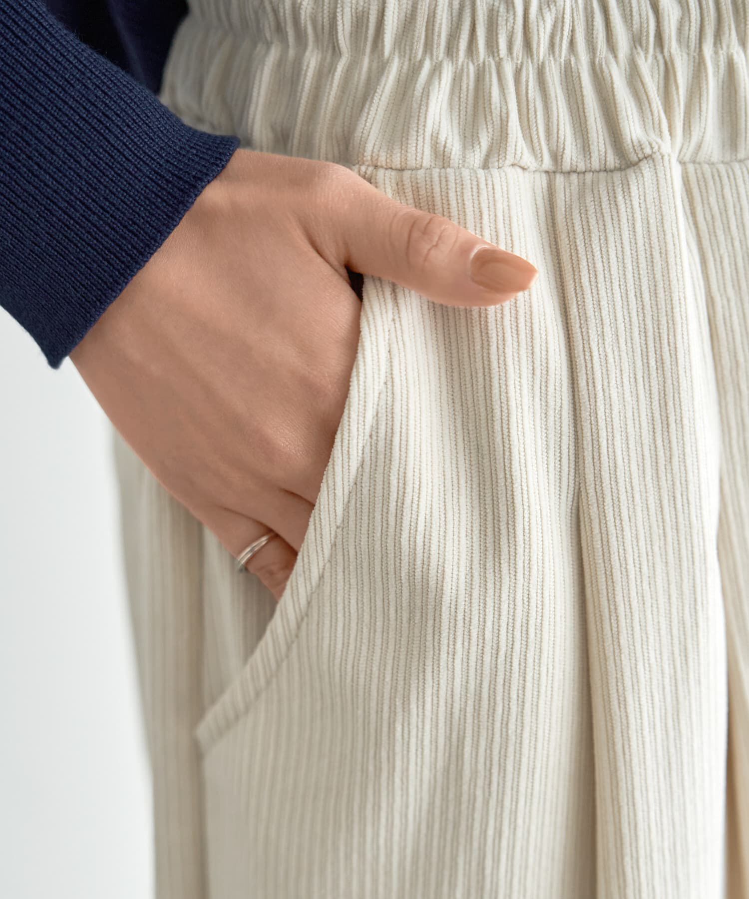 STYLE DELI「縦線凹凸２タックリラックスパンツ」|その他|