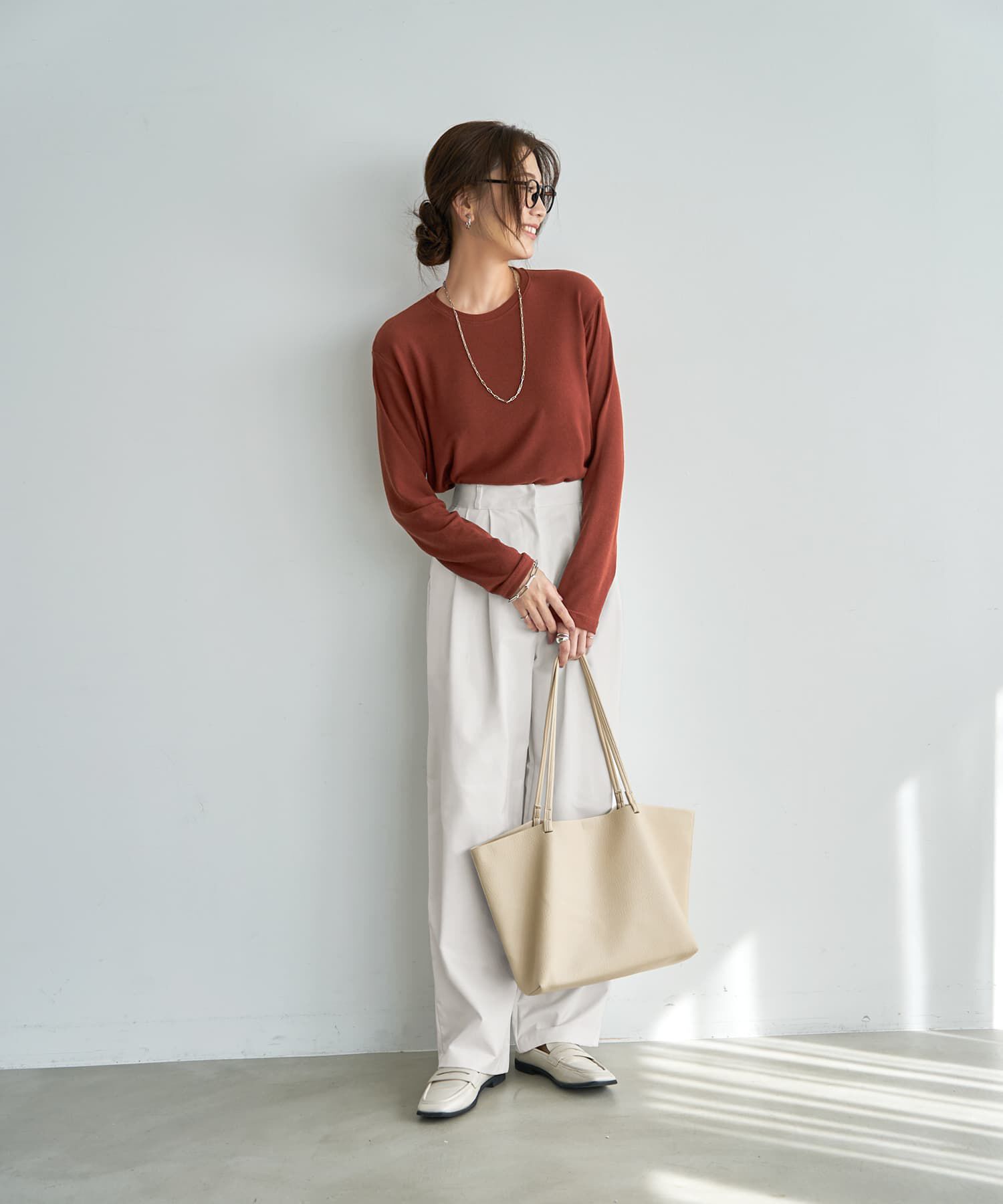 STYLE DELI「絶妙に緩いフワとろカットソートップス」|Tシャツ・カットソー|