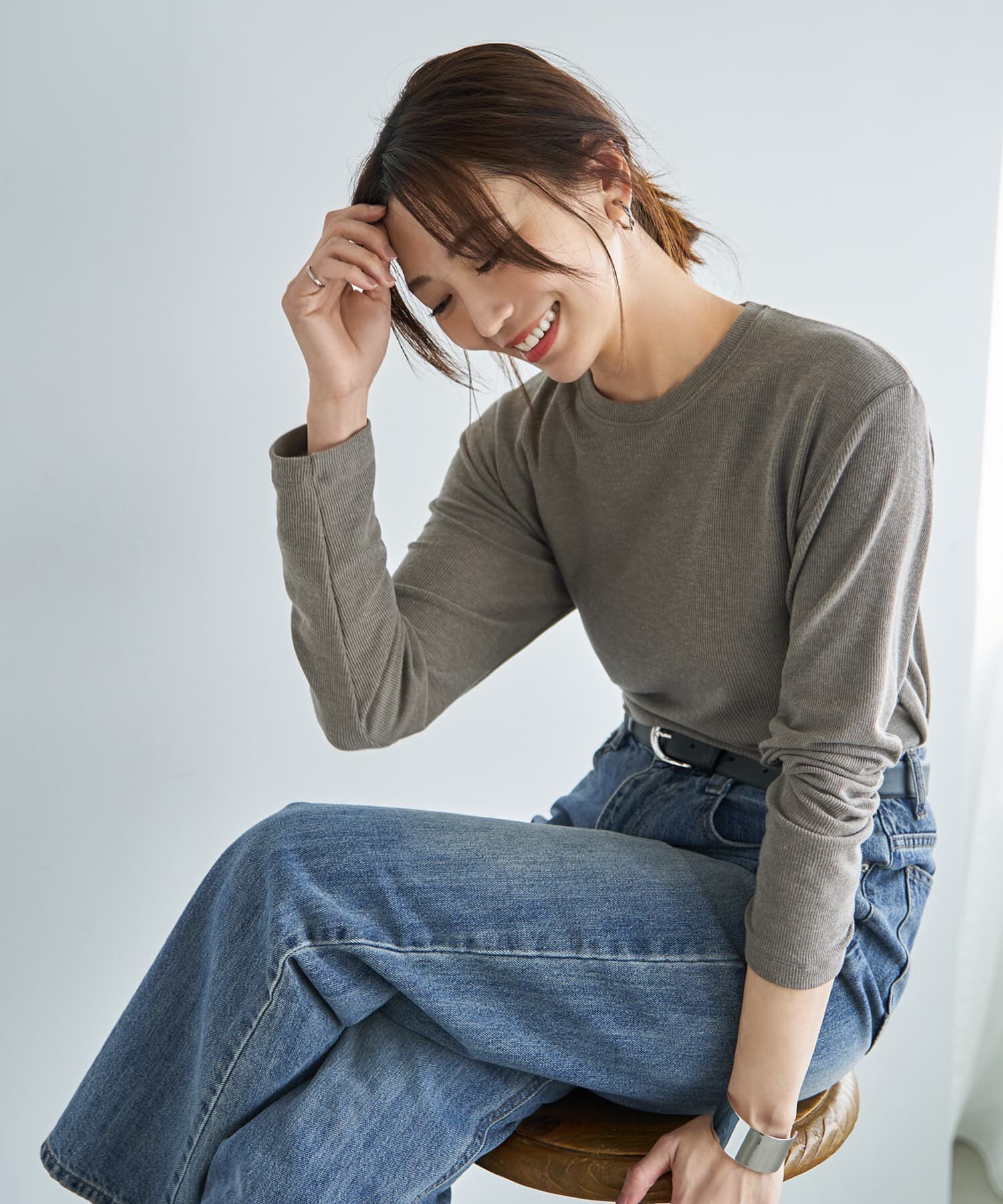 STYLE DELI「絶妙に緩いフワとろカットソートップス」|Tシャツ・カットソー|サンド