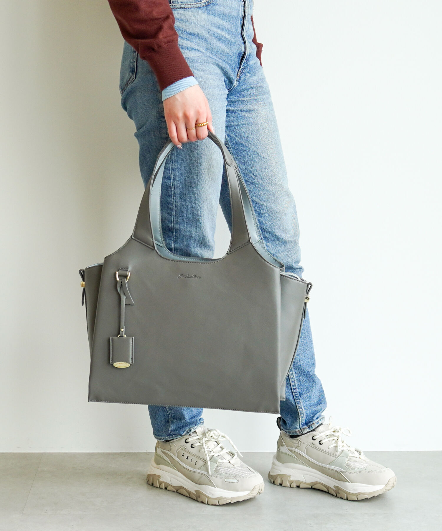  「Jewelna Rose アテナ ハンドバッグ A4サイズ 16322」|トートバッグ|