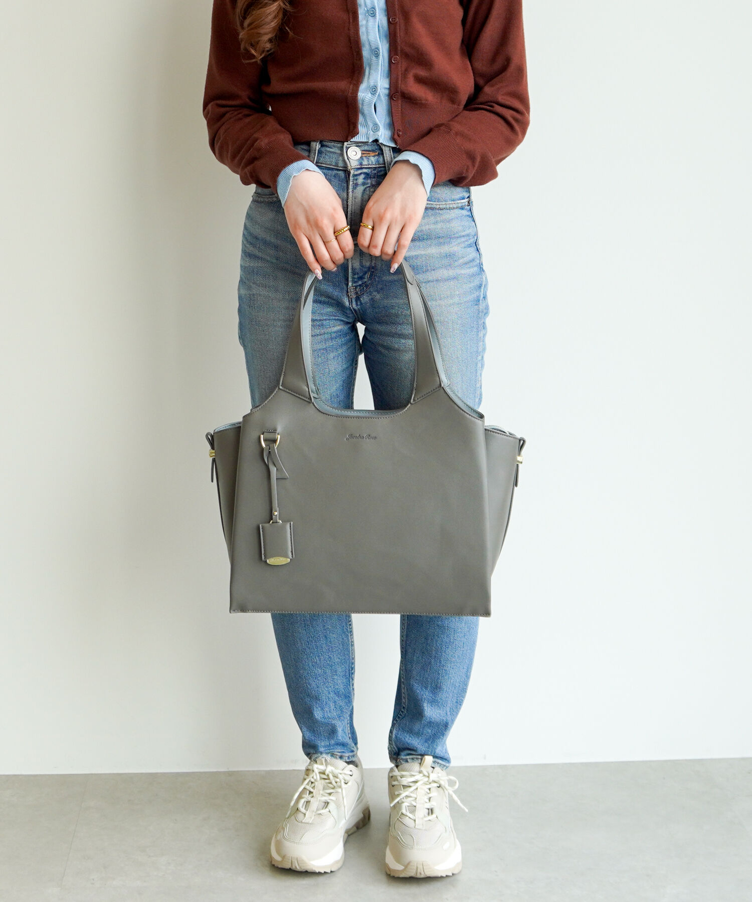  「Jewelna Rose アテナ ハンドバッグ A4サイズ 16322」|トートバッグ|