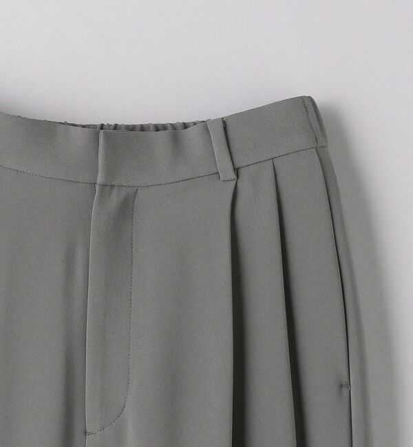 UNITED ARROWS「ポリエステル 2タック ワイドパンツ」|スラックス|