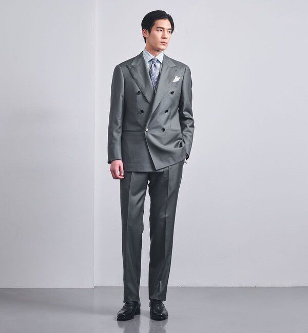 UNITED ARROWS「イージーケア AG マルチストライプ セミワイドカラーシャツ -抗菌防臭-」|シャツ・ブラウス|