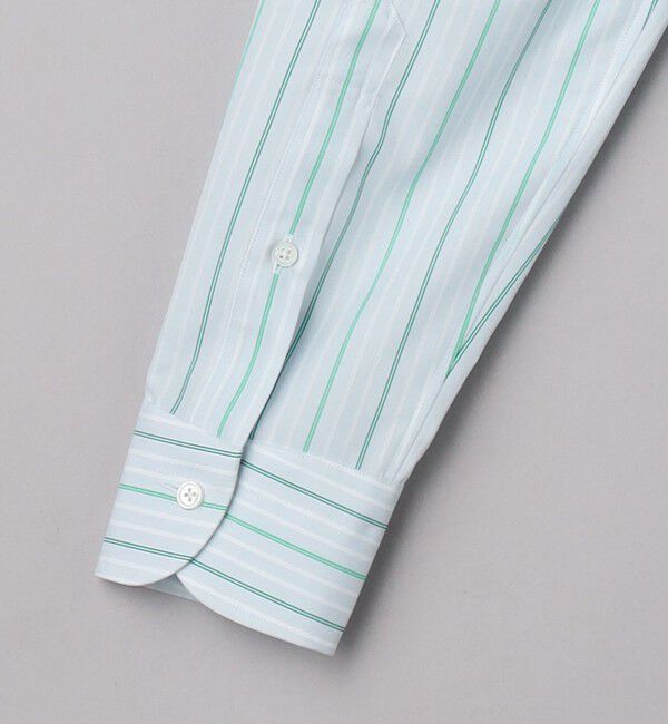 UNITED ARROWS「イージーケア AG マルチストライプ セミワイドカラーシャツ -抗菌防臭-」|シャツ・ブラウス|